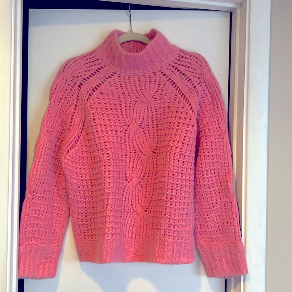 LOVESHACKFANCY Wool Boxy Sweater